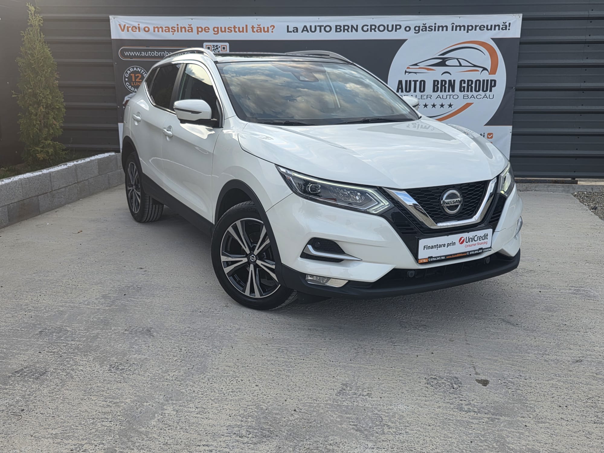 Nissan Quasqai 1.3 dig-t  Benzina euro 6// Plafon panoramic Garanție 12,Luni